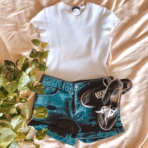 Brandy Melville white crop top T-shirt